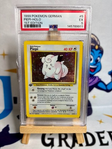 Pokemon clefairy piepi - pokemon, holo